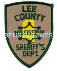 MISSISSIPPI,A,LEE COUNTY SHERIFF 2_wm